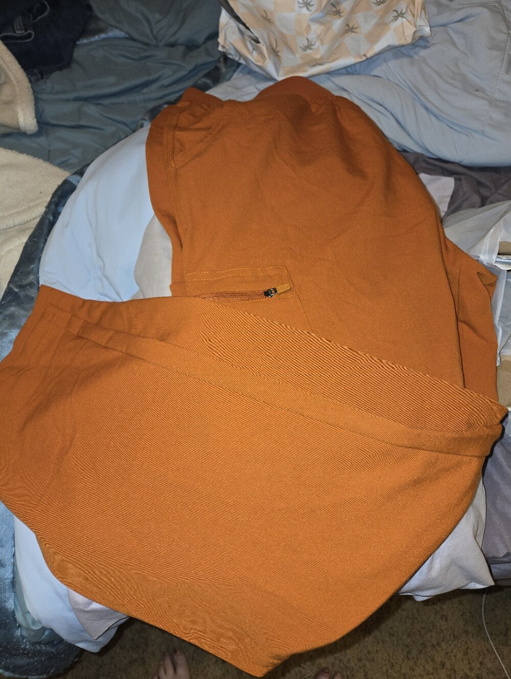 Figs Scrub Pants Rust Orange